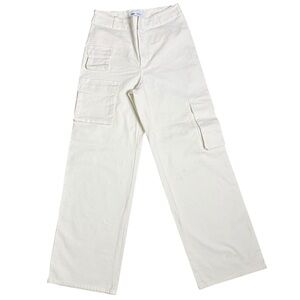 TNA White Cargo Pants